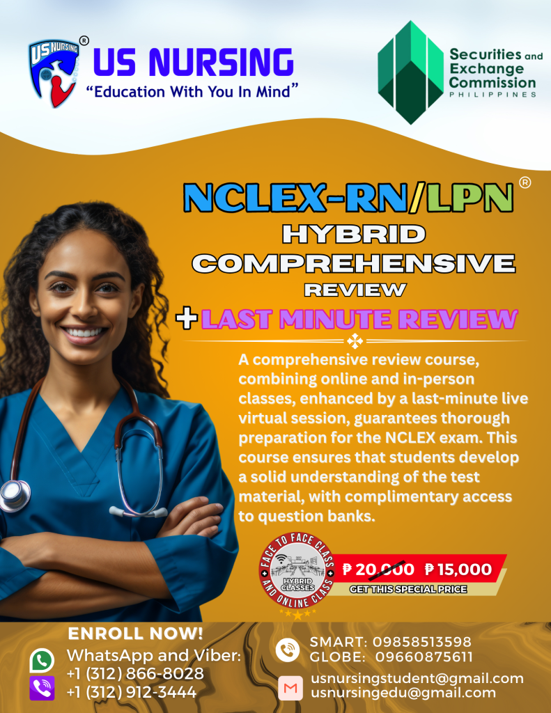 Our Programs US Nursing Review Center Philippines